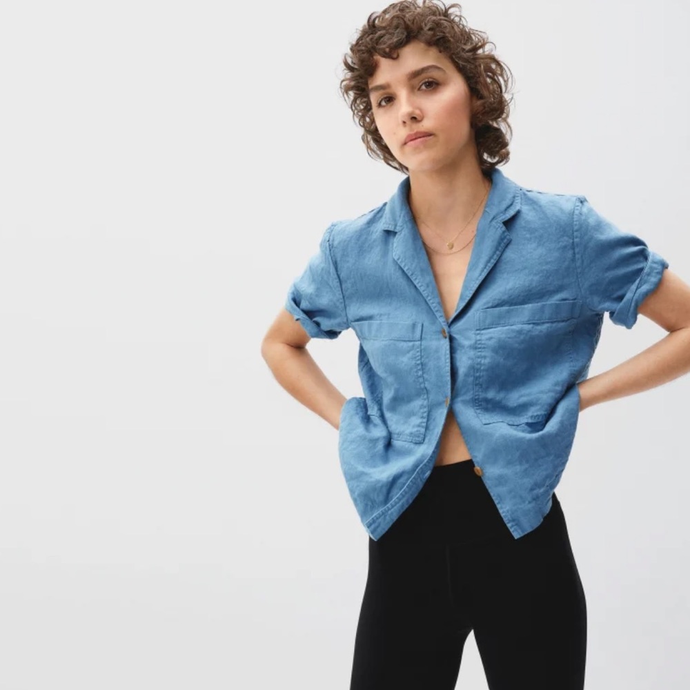 Everlane Linen Workwear Shirt (S)